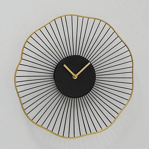 Настінні годинники чорні із золотом 35см колекція Yoko Гранд Презент 1021291