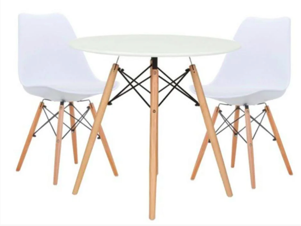 Круглый белый стол Тауэр-Вуд Купить стол Тауер-Вуд белый круглый 60 см