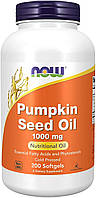 Now Foods Pumpkin Seed Oil 1000mg 200 гелевых капсул