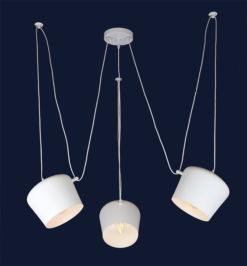 Люстра підвісна в стилі loft Levistella 761LZ03-3 WH
