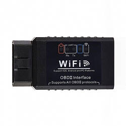 OBD2 ELM327 WiFi Black Діагностичний сканер-адаптер