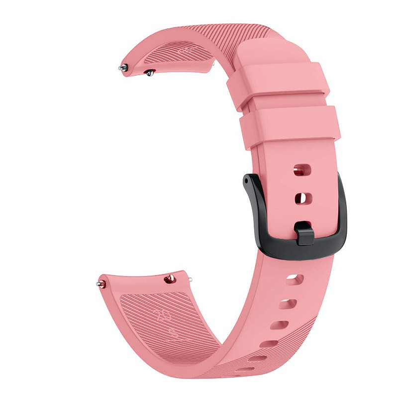 Ремешок для часов Silicone bracelet Universal, 20 мм. Type B Pink