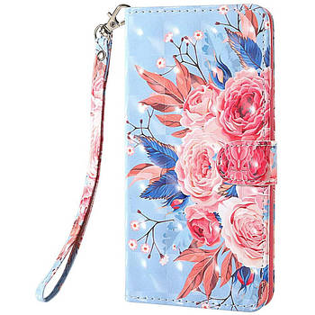 Чохол-книжка Color Book для Huawei Y6 2019 / Y6 Pro 2019 / Honor Play 8A Троянди