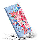 Чохол-книжка Color Book для Samsung N985 Galaxy Note 20 Ultra Троянди, фото 4