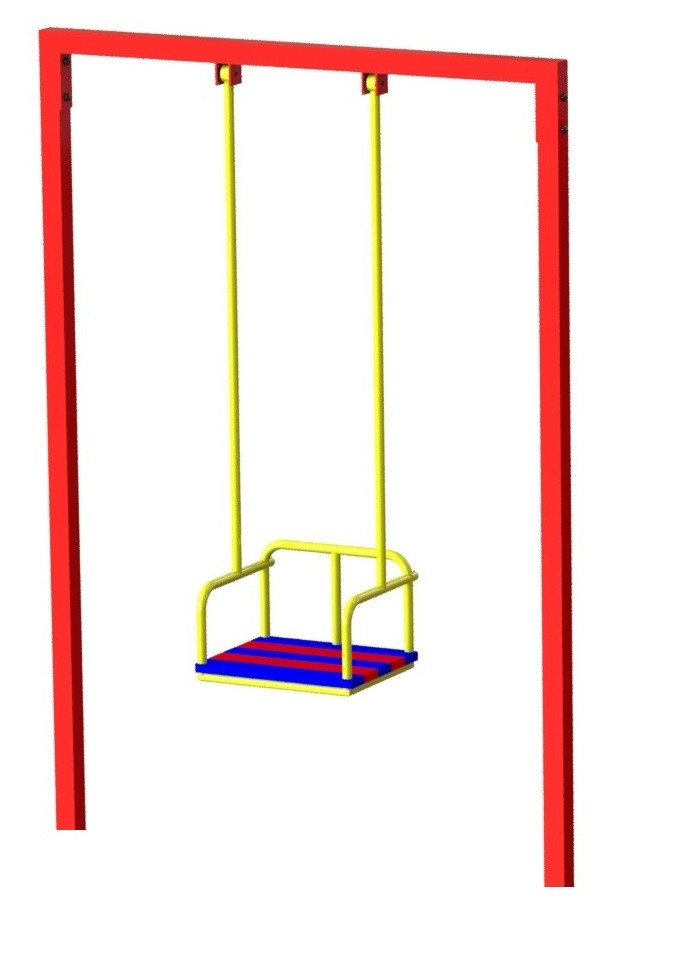 Дитячі гойдалки П-образні., фото 1