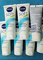 Интенсивный увлажняющий мягкий крем для лица, рук и тела NIVEA / Нивея Soft (тюбик) для всей семьи