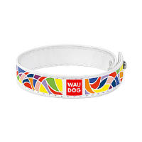 Браслет WAUDOG Design Вітраж шкіра Білий 005315 (4823089313498)