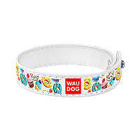 Браслет WAUDOG Design Пончики шкіра Білий 005015 (4823089313450)