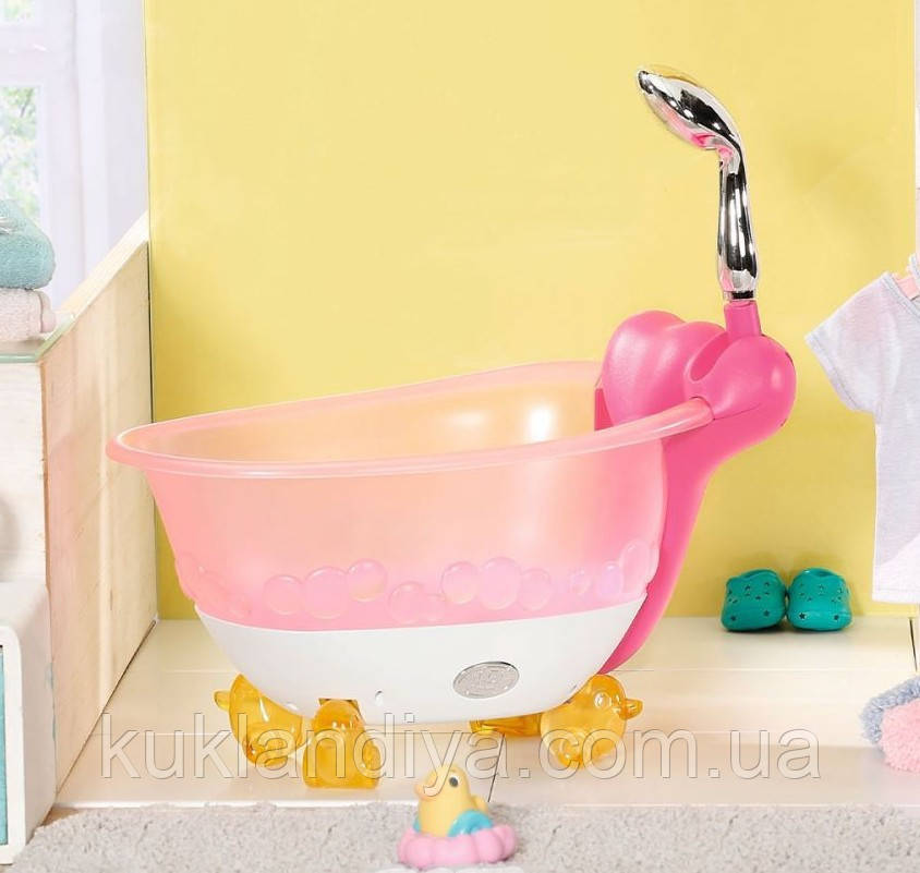 Baby Born інтерактивна ванна  Бебі-борн Zapf Creation Кумедне Купання, фото 1