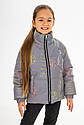 Модна світловідбиваюча куртка для дівчаток Герміона тм MyChance Розміри 146  164, фото 4