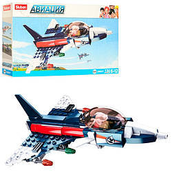 Дитячий конструктор Sluban Aviation "Літак-винищувач із фігуркою"