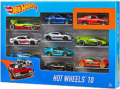 Набір Hot Wheels 10 машинок асортимент