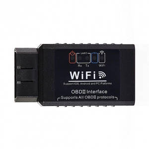 OBD2 ELM327 WiFi Black Діагностичний сканер-адаптер