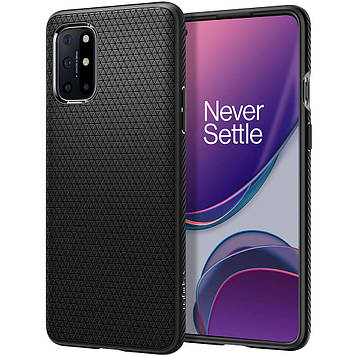 Чохол Spigen для OnePlus 8T — Liquid Air, Matte Black (ACS02060)
