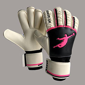 Рукавички воротарські BRAVE GK PHANTOME BLACK/PINK р.8