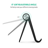 Підставка UGREEN для мобільного телефону регульована складна сумісність з iPhone Samsung Android (Чорна), фото 3