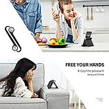 Підставка UGREEN для мобільного телефону регульована складна сумісність з iPhone Samsung Android (Чорна), фото 6