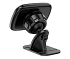 Автотримач на 3М скотчі Hoco CA66 Sagittarius series Console magnetic car holder black, фото 7
