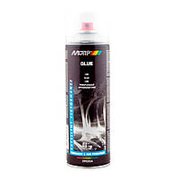 Клей універсальний аерозольний для паперу, дерева, картону, текстилю та пластику Motip Glue 500 мл (090304)