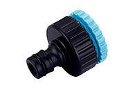 Фітинг Presto-PS адаптер під конектор універсальний з внутрішньою різьбою 1/2 - 3/4 дюйма (7743)