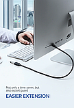 Подовжувальний кабель Ugreen USB 3.0 Type A для передачі даних 5 Гбіт/с 0,5 м Чорний 30125, фото 8