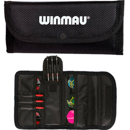 Футляр для дротиків дартс Winmau Urban Tri-Fold чорний, фото 2