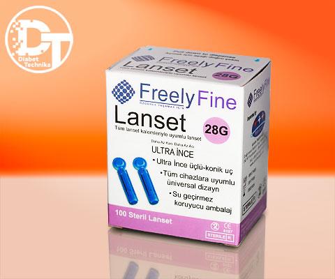 Ланцети Freely Fine універсальні 28G — 100 шт.