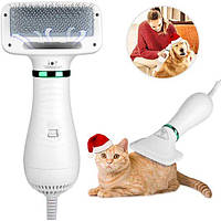 Груминг Фен-расческа 2в1 для домашних питомцев Pet Grooming Dryer