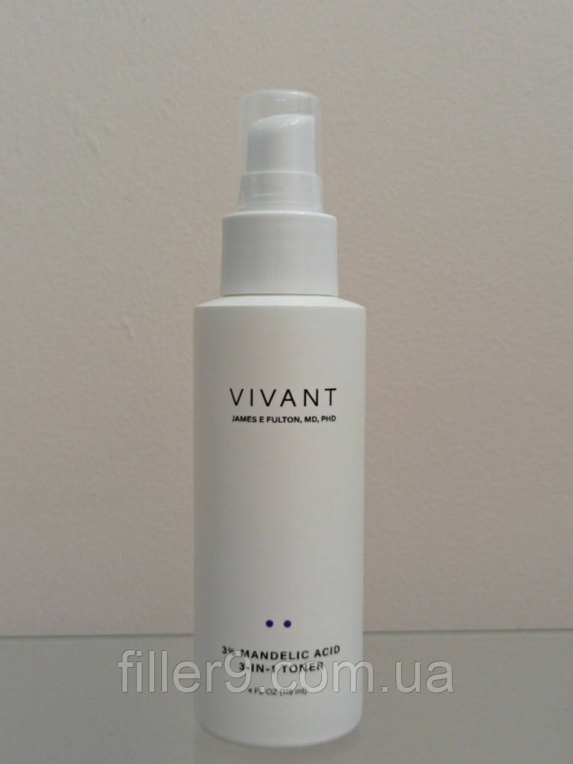 Vivant 3% Mandelic Acid toner (Вівант Манделік Асид Тонер) 3% Мигдальний тонер, 115 мл