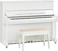 Пианино YAMAHA U1J (Polished White)