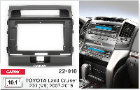 Переходная рамка CARAV 22-010 2 DIN (Toyota Land Cruiser 200)