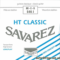 Струна Savarez 546J HT Classic нейлон для классической гитары Mi-6