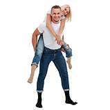 Гольфи чоловічі лікувальні компресійні, II клас компресії закритий носок 22-32 мм рт ст 5052 Алком,Україна, фото 5