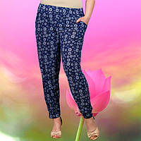 Жіночі легкі штани султанки Jujube B209H Розмір 48-54. (різні малюнки) ЛЖЛ-3043