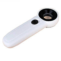 Лупа ручная MG6B-С optical lens с Led подсветкой, 20Х, диам-21мм