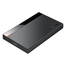 Корпус для жорсткого диска (HDD/SSD кишеня) SATA 2.5" Baseus Full Speed CAYPH-A01 (Micro USB, Чорний), фото 2