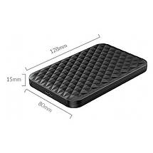 Зовнішній кишеню Orico для HDD 2.5" 2520U3-BK-EP (Чорний), фото 3