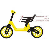 Біговел Hobby bike Magestic, ОР503, жовтий, фото 6