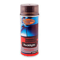 Краска аэрозольная Motip Backlight для тонировки задних фонарей автомобиля черная 400 мл (00260)