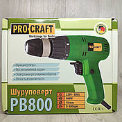 Шуруповерт мережевий ProCraft PB-800, фото 2