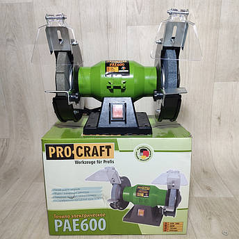 Точило електричне коло 150 ProCraft PAE 600 Вт, фото 1