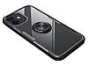 Чохол Primolux Ring Magnetic Stand для Apple iPhone 12 Mini - Black, фото 4