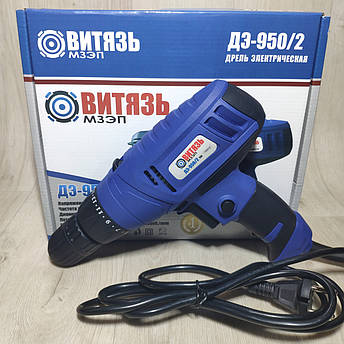 Шуруповерт мережевий Витязь ДЭ-950-2 двох швидкісний, фото 1