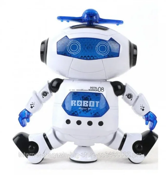 Танцующий светящийся робот Dancing Robot - фото 2 - id-p1327610086