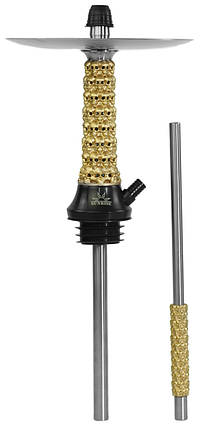 Шахта для кальяну Sunrise Hookah Windskull Lite Gold, фото 2