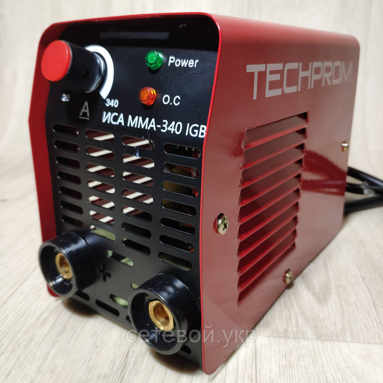 Інверторний зварювальний апарат Техпром ICA MMA-340 IGBT Міні ЗВАРЮВАННЯ