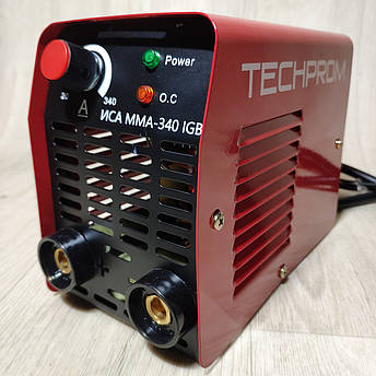 Інверторний зварювальний апарат Техпром ICA MMA-340 IGBT Міні ЗВАРЮВАННЯ, фото 1