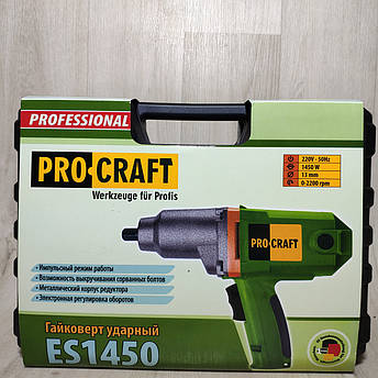 Гайковерт Ударний Procraft ES 1450, фото 1