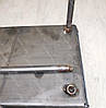 Мангал 3 мм на Вогник розкладний в валізу з чохлом і шампурами з дерев'яною ручкою 10 шт, фото 2