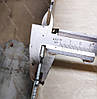 Мангал 3 мм на Вогник розкладний в валізу з чохлом і шампурами з дерев'яною ручкою 10 шт, фото 6